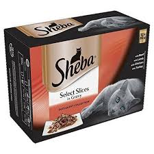 Sheba Select Slices Cat Pouches Succulent Collection In Gravy 12x85g Pack Of 4 Cat Food Food Animals Food