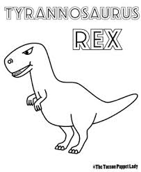 This particullar coloring picture height & width is around 600 pixel x 734 pixel with approximate file size for around 58.31 kilobytes. Free Tyrannosaurus Rex Coloring Page The Tucson Puppet Lady