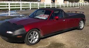 Theres A Stretched Mazda Mx-5 Pickup Truck Conversion For Sale No Seriously Carscoops Mazda Mx5 Mazda Pickup Trucks