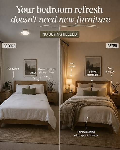 Skip the Furniture—This Bedroom Refresh Works With What You Already Have
