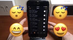 Tap this icon (6) to select a sound for the alarm. How To Wake Up Happier Set Custom Song As Your Iphone Alarm How To Rise And Shine Kylie Jenner Youtube
