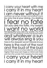 Ee Cummings I Carry Your Heart Meaning Poem Google Search Quotes Words Inspirational Words