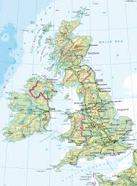 Scotland map > scotland travel • edinburgh map. Maps British Isles Physical Map Diercke International Atlas