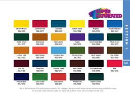 Rosco Super Saturated Paint Chart Flints Pinning This Now