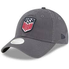 Us Soccer New Era Women S Core Classic Twill Slouch Adjustable Hat Gray Adjustable Hat Hats Patriots Snapback