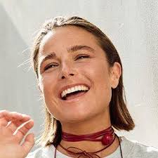 Gebreide trui in lila grove brei Ella Italia