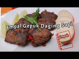 Pecinta makanan khas sunda pasti sudah gak asing lagi dengan istilah gepuk. Empal Gepuk Daging Sapi Super Empuk Empal Recipe Youtube