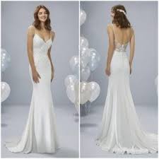 W1 White One Oakes 1179 New Wedding Dresses Sheath Wedding Dress Oakes