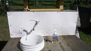 off grid/gravity fed hand washing sink