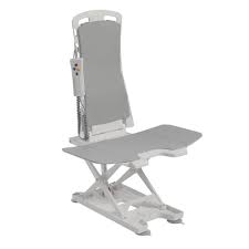 Bellavita Auto Bath Tub Chair Seat Lift Gray Bath Lift Shower Seat Tub Chair