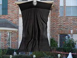 No matter your style, spirit is here to offer the best indoor halloween decorations of 2021! Amazon Com Joy Bang Large Halloween Decorations Giant Skeleton Halloween Decoration Huge Halloween Hanging Outdoor Decorations Patio Lawn Garden
