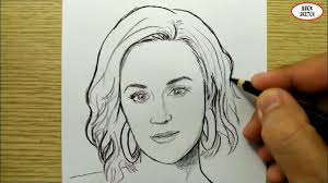 VERY EASY, how to draw katy perry