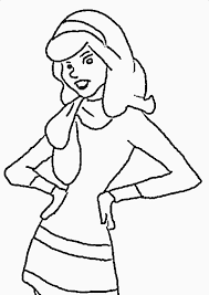 Scooby doo printable coloring pages having said this much, it is clear that all the characters in the show are highly popular among kids from various age groups. Scooby Doo Daphne Coloring Pages Images Pictures Becuo Coloring Home