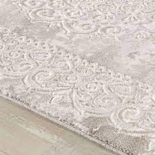 Hochflorteppich in beige hochflorteppich aus polypropylen teppich pflegeleicht staubsaugen teppichmaße: Designer Teppich Beige Mit Medaillon Ornament My3205