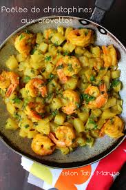 La Poelee De Christophines Aux Crevettes Pour Vous Regaler Cuisine Antillaise Recettes De Cuisine Cuisine