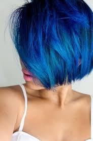17 Great Blue Hairstyles Pretty Designs Hair Styles Short Hair Styles Haircut And Color