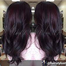 Hairstyle Trends 26 Amazing Examples Of Black Cherry Hair Colors Photos Collection Black Cherry Hair Color Hair Color Dark Black Cherry Hair