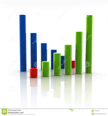 Chart Up And Down Stock Illustration Illustration Of