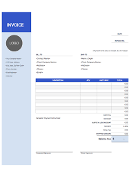 Excel Invoice Template Free Download Invoice Simple