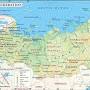 russia Russia physical map from www.amazon.com