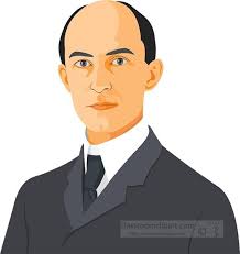 Inventions Clipart-wilbur wright inventor clipart