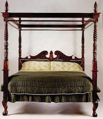 King size canopy bed gray grey metal modern bedroom furniture frame headboard. King Size Four Poster Canopy Bed Laurel Crown Furniture