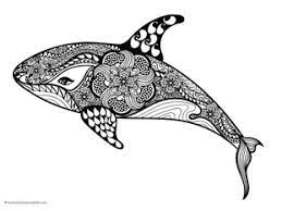 Animal coloring pages / by ranjan. Mandala Whale Coloring Pages Novocom Top