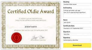 Next write in the information such as the awardees name, the reason. Free Printable Gag Certificates