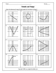 All worksheets only my followed users only my favourite worksheets only my own worksheets. Functions Finding Domain And Range From Graphs By Algebra Funsheets