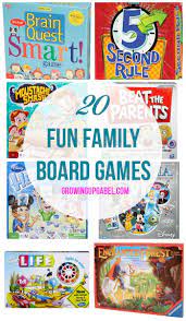 20 Fun Family Board Games Growingupgabel Com Best Family Board Games Family Board Games Night Family Game Night