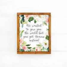 Check spelling or type a new query. Miscarriage Quotes Miscarriage Prints Stillborn Gift Etsy