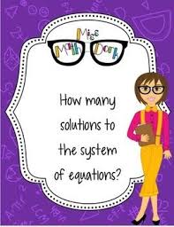 How Many Solutions To A System Free Math Lessons I Can Statements Factor Trinomials