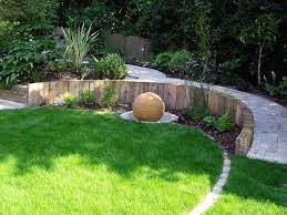 Miller S Garden Services Circular Lawn Modern Garden Patio Garden Design