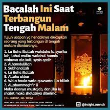 Pin Di Doa Bangun Malam