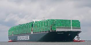 Evergreen is the name of the shipping company that leases the ship. Golden Class Container Ship Wikipedia