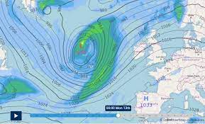 Met éireann, the irish national meteorological service, is the leading provider of weather information and related services for ireland. Met Eireann Forecast Shows Stormy Weather Barrelling Toward Ireland Leinster Express
