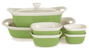 Sold and shipped by the lakeside collection. Corningware Premium 7 Piece Etched Stoneware Baking Set For 39 99 Shipped