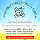 Conversations Beyond the Walk event image