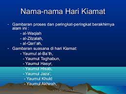 Beriman kepada hari akhir adalah meyakini bahwa hari kiamat atau akhir zaman pasti akan terjadi. Beriman Kepada Hari Kiamat