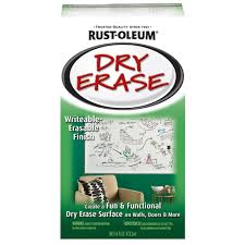 4.8 out of 5 stars, based on 110 reviews 110 ratings current price $29.99 $ 29. Rust Oleum Specialty 16 Oz Gloss White Dry Erase Kit 241140 The Home Depot