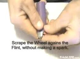 Some rooms lack an installed overhead light fixture. How To Light A Cigarette With An Empty Lighter Bar Tricks Wonderhowto