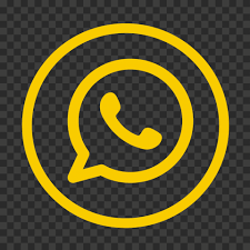 Hd Yellow Outline Whatsapp Wa Round Circles Logo Icon Png Citypng Circle Logos Logo Icons Logo