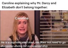 Jane Austen Meme On Instagram Why Are There Flies In Here Pride And Prejudice Pride And Prejudice Prejudice Pride