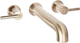 Delta faucet windemere widespread bathroom faucet chrome, bathroom faucet 3 hole, bathroom sink faucet, metal drain assembly, chrome b3596lf. Delta Faucet T5759 Czwl Tub Filler Wall Mount Champagne Bronze Amazon Com