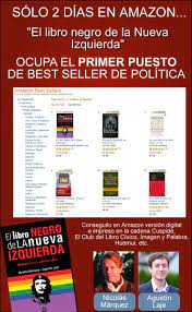 Libro revisando las creencias de gran parte de la izquierda a nivel mundial, a. O Xrhsths Agustin Laje Sto Twitter Mi Nuevo Libro Best Seller De Politica En Amazon 1Âº Puesto De Los Mas Vendidos Https T Co 4z70pu4kgm