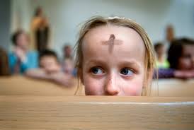 Children give up the goodies as Lent begins