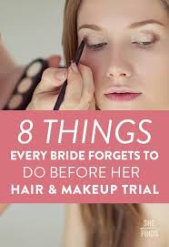 Wedding Hair Trial Tips Wedding Makeup Trial Tips Makeup Trial Wedding Makeup Tips Wedding Hair And Makeup