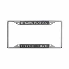 Toomer's corner after the iron bowl 2013 diploma frame. Ncaa Black Metal License Plate Frame Second Generation Alabama Alumni Version Fan Shop Sports Outdoors Urbytus Com