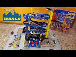 Hot Wheels Super Electronic Garage Playset Giant Parking City With Car Wash And Sounds Hot Wheels Car Wash Playset