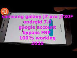 This lock introduced with the android devices featuring android 5.1 lollipop and higher versions. Samsung Galaxy J7 Pro Android 7 0 Frp Bypass Without Pc All Samsung 7 0 Frp Unlock Youtube In 2021 Samsung Galaxy Galaxy Samsung